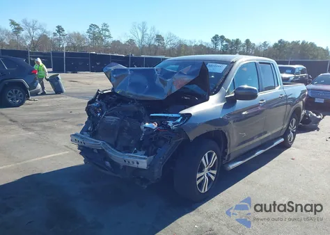 2017 Honda Ridgeline Rts z USA, uszkodzony, nr VIN 5FPYK2F45HB007338